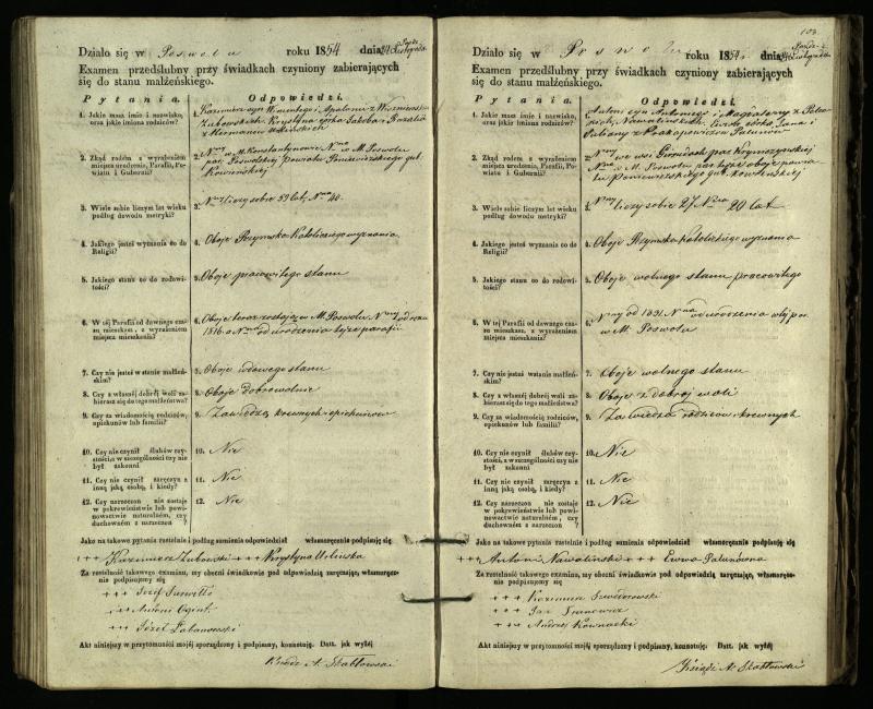 Pasvalio Romos katalikų parapijos bažnyčios 1849–1859 metų priešjungtuvinės apklausos knyga