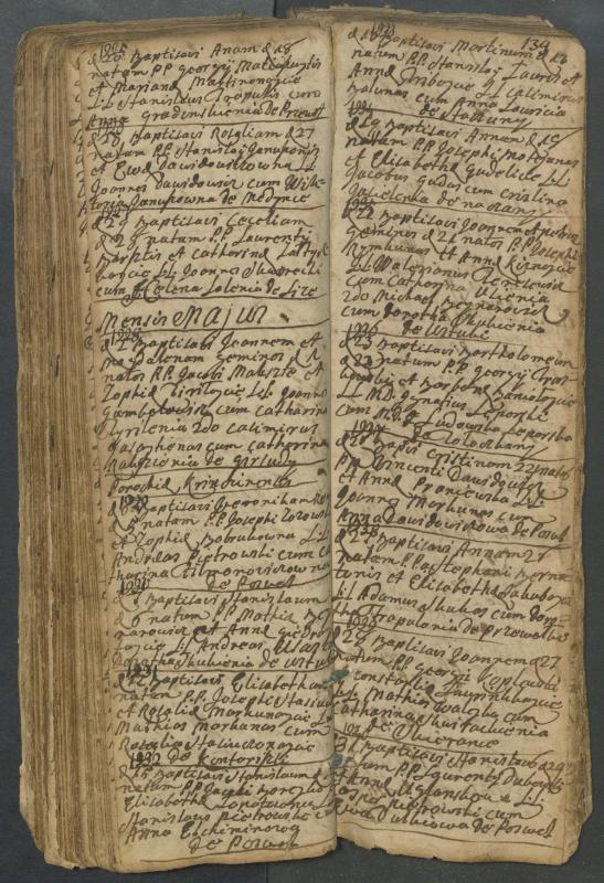 Pasvalio Romos katalikų parapijos bažnyčios 1749–1772 metų krikšto metrikų knyga