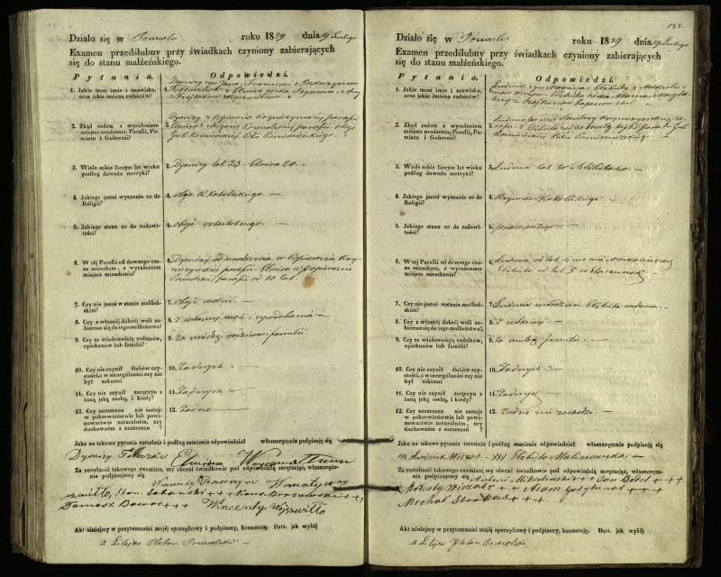 Pasvalio Romos katalikų parapijos bažnyčios 1849–1859 metų priešjungtuvinės apklausos knyga