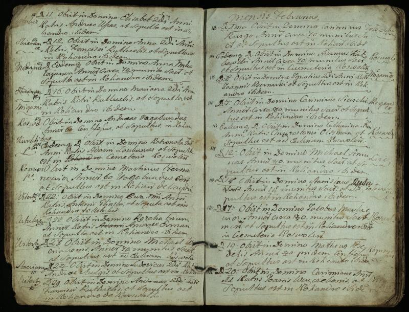 Pasvalio Romos katalikų parapijos bažnyčios 1794–1819 metų mirties metrikų knyga