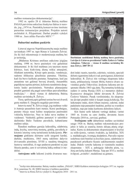 Šiaurietiški atsivėrimai : Pasvalio krašto istorijos ir kultūros žurnalas 2011, nr. 1 (30)
