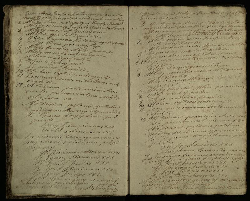 Pušaloto Romos katalikų parapijos bažnyčios 1855–1863 metų priešjungtuvinės apklausos knyga
