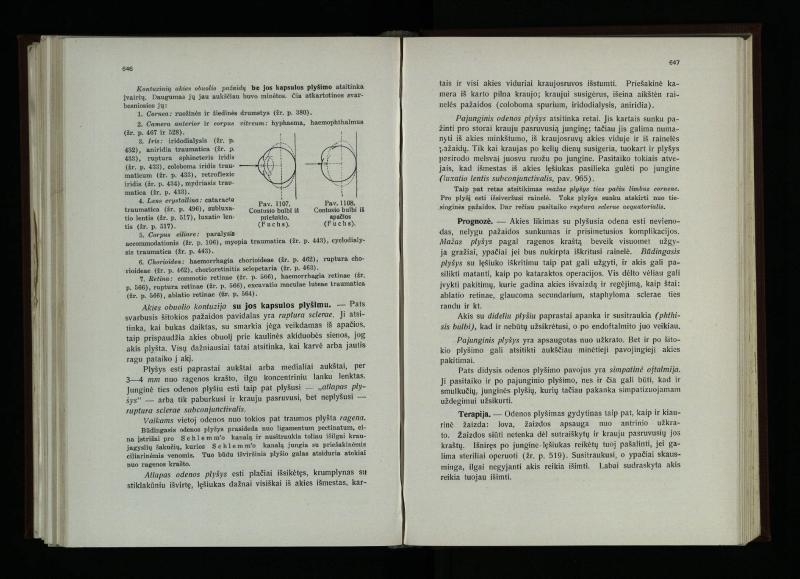 Akių ligų vadovas / Petras Avižonis. – Kaunas: Medicinos fakultetao leidinys, 1940. – VIII, 841, [2] p., 18 iliustr. lap.