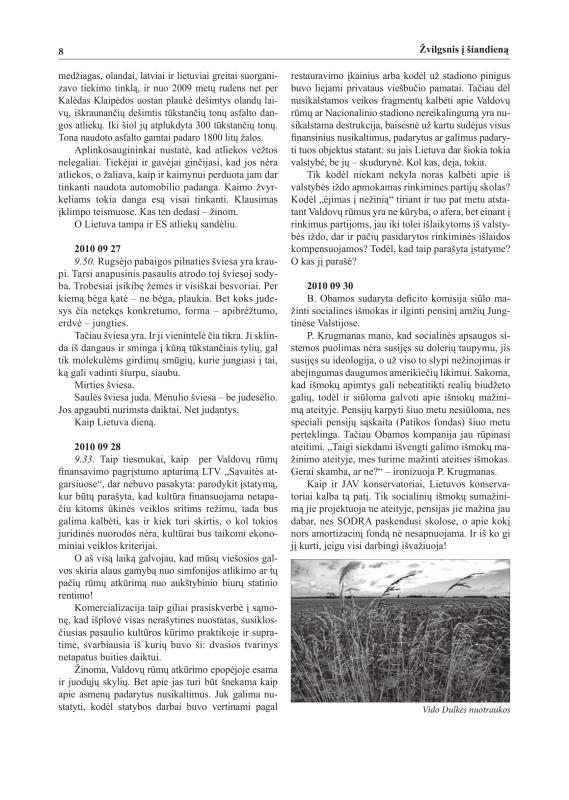 Šiaurietiški atsivėrimai : Pasvalio krašto istorijos ir kultūros žurnalas 2010, nr. 2 (29)