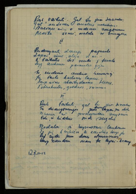 Žurnalisto, literato, vertėjo Kazimiero Pūro „Išrašai poezijos posmų iš tarpukario metų spaudos ir knygų“
