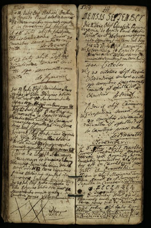 Pasvalio Romos katalikų parapijos bažnyčios 1744–1776 metų mirties metrikų knyga