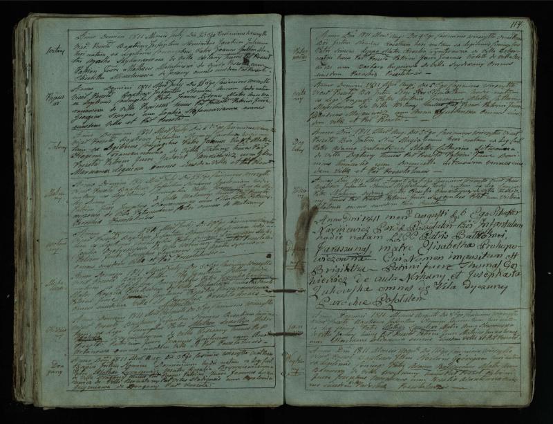 Pušaloto Romos katalikų parapijos bažnyčios 1802–1814 metų krikšto metrikų knyga