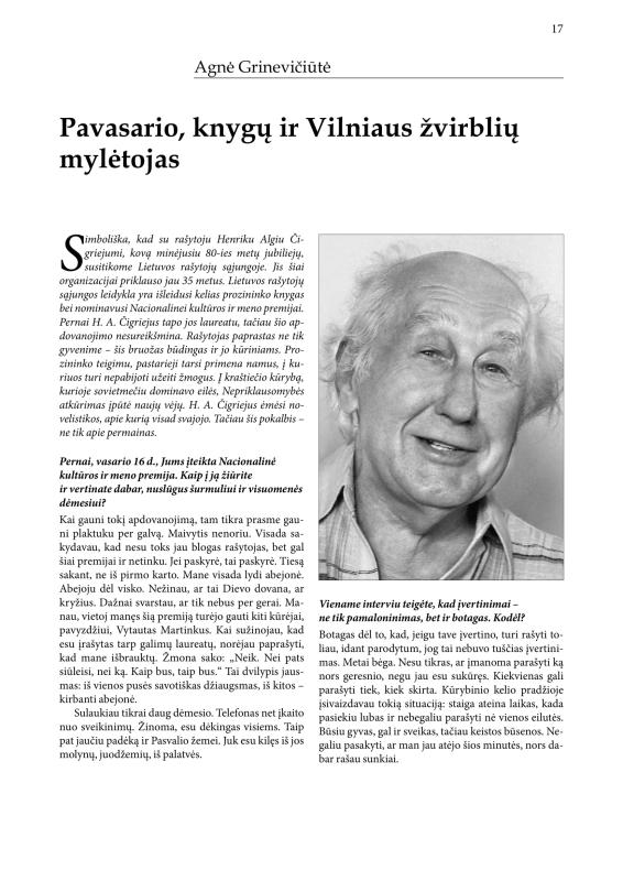 Šiaurietiški atsivėrimai : Pasvalio krašto istorijos ir kultūros žurnalas 2013, nr. 1 (34)
