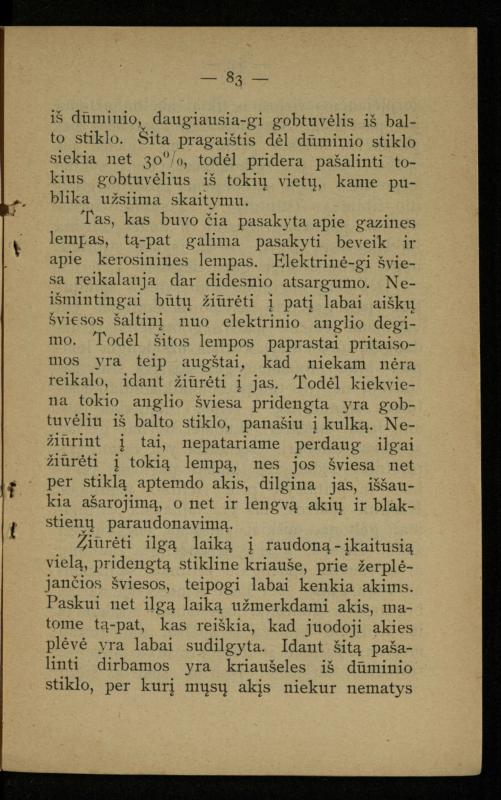 Kaip užsilaikyti pavasarį, vasarą, rudenį ir žiemą / [Otto Gotthilf Traenhart]; pagal d-rą med. L. Volbergą sutaisė d-ras A. Vileišis. – [Vilnius]: [„Vilniaus žinių“ red.], 1906 (Vilnius: „Vilniaus žinių“ sp.). – 91, [1] p.
