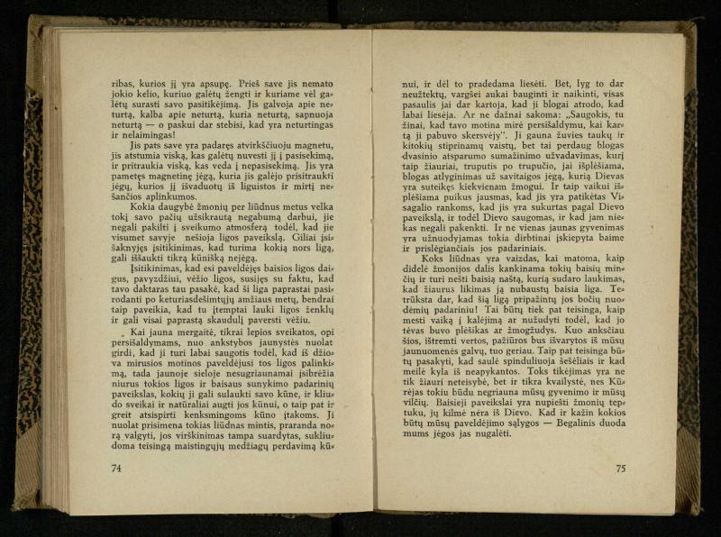 Minties galybė / Orison Swett Marden. – Kaunas: Fakelo leidinys, 1937. – 149, [2] p.