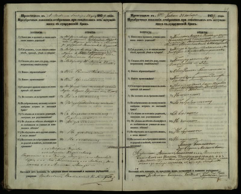 Pasvalio Romos katalikų parapijos bažnyčios 1876–1885 metų priešjungtuvinės apklausos knyga