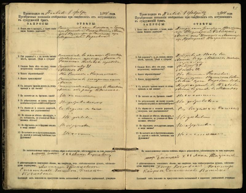 Pasvalio Romos katalikų parapijos bažnyčios 1903–1917 metų priešjungtuvinės apklausos knyga