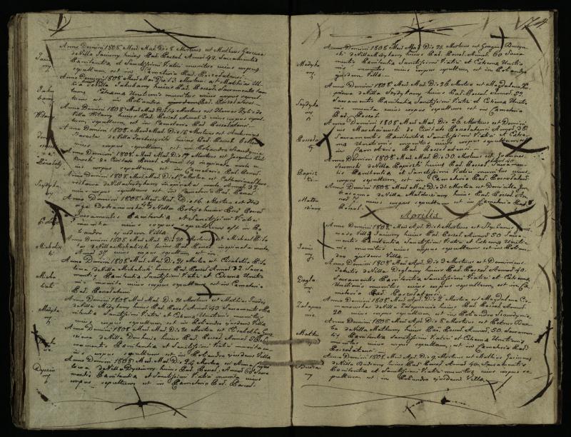 Pušaloto Romos katalikų parapijos bažnyčios 1785–1810 metų mirties metrikų knyga