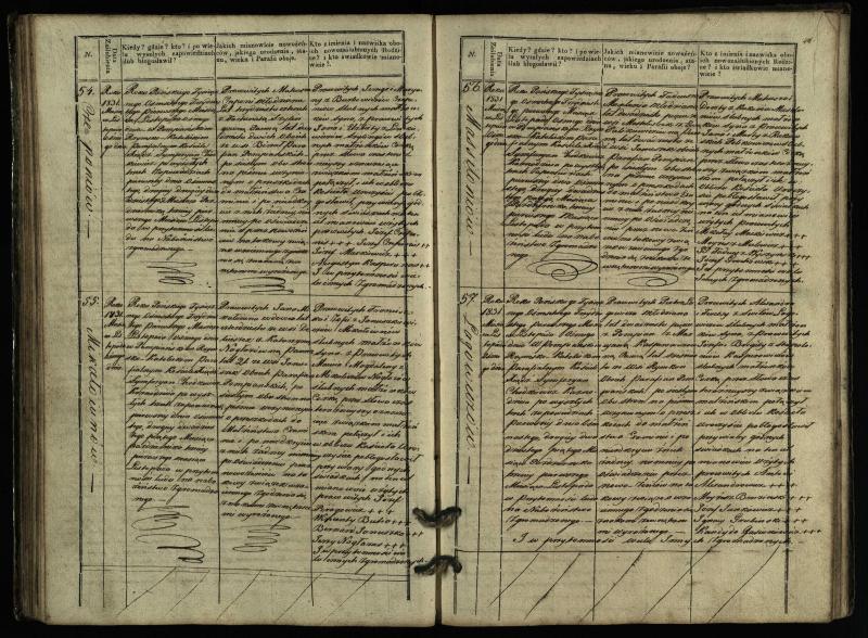 Pumpėnų Romos katalikų parapijos bažnyčios 1827–1836 metų jungtuvių metrikų knyga