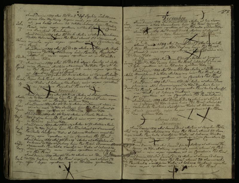 Pušaloto Romos katalikų parapijos bažnyčios 1785–1810 metų mirties metrikų knyga