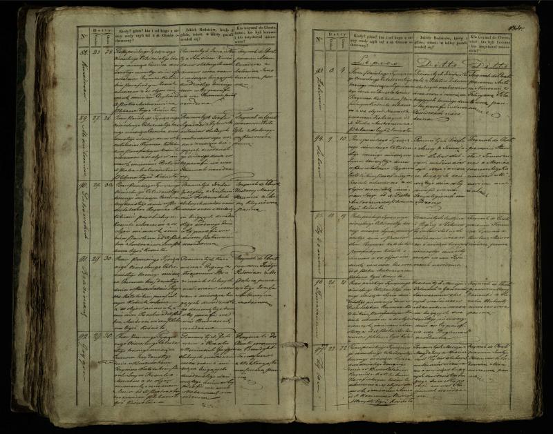 Pušaloto Romos katalikų parapijos bažnyčios 1835–1846 metų krikšto metrikų knyga