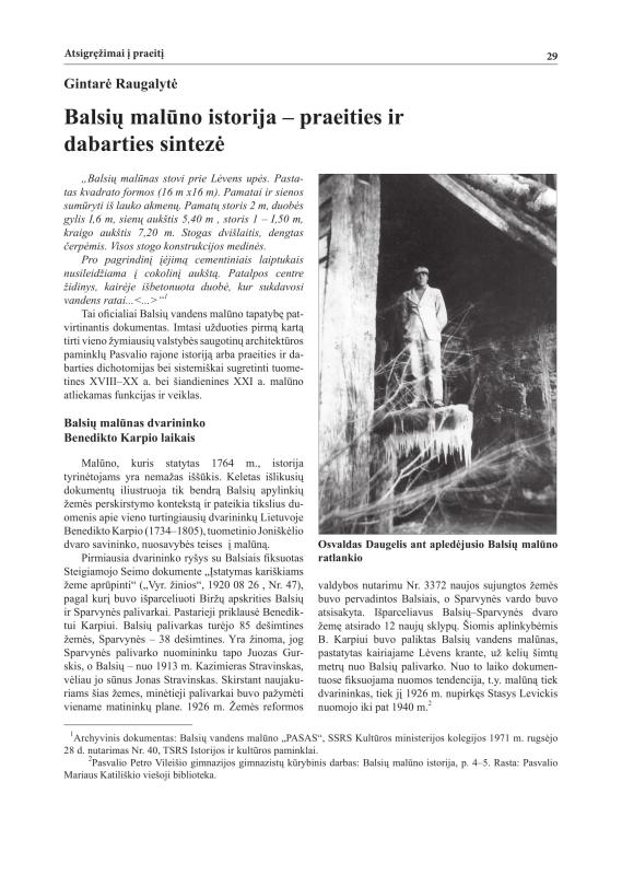 Šiaurietiški atsivėrimai : Pasvalio krašto istorijos ir kultūros žurnalas 2011, nr. 1 (30)