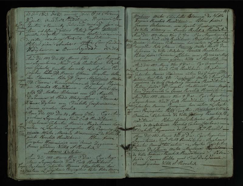 Pušaloto Romos katalikų parapijos bažnyčios 1802–1814 metų krikšto metrikų knyga