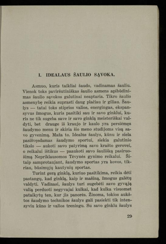 Šaudymo kultūra ir technika / Kazimieras Svilas. – Kaunas: „Policijos“ laikr. leid., 1936. – 327 p.