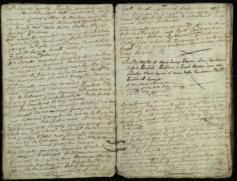 Pušaloto Romos katalikų parapijos bažnyčios 1772–1784 metų jungtuvių metrikų knyga