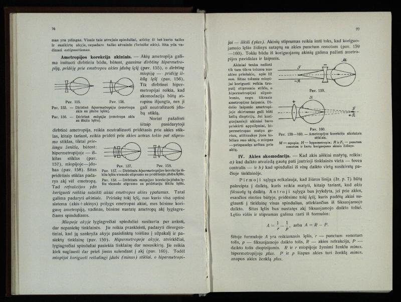 Akių ligų vadovas / Petras Avižonis. – Kaunas: Medicinos fakultetao leidinys, 1940. – VIII, 841, [2] p., 18 iliustr. lap.