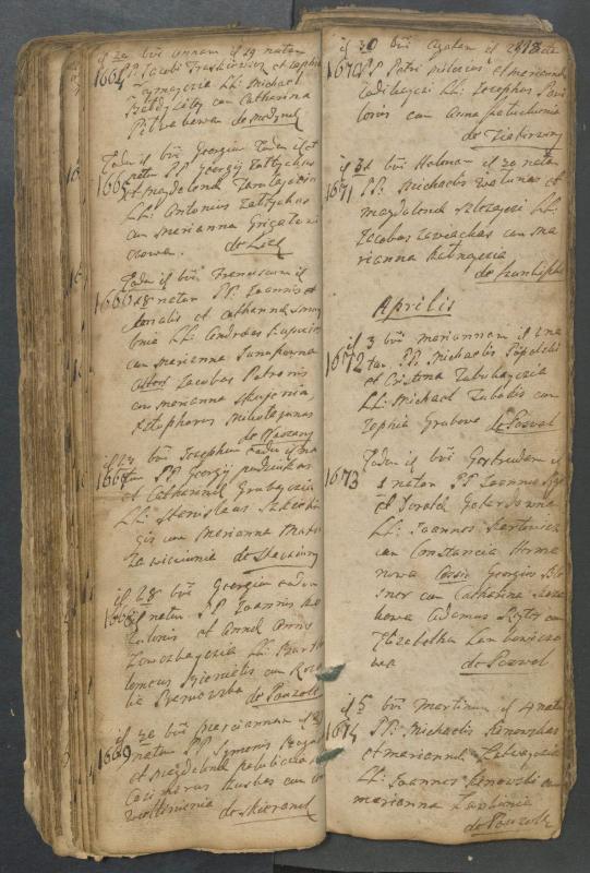 Pasvalio Romos katalikų parapijos bažnyčios 1749–1772 metų krikšto metrikų knyga