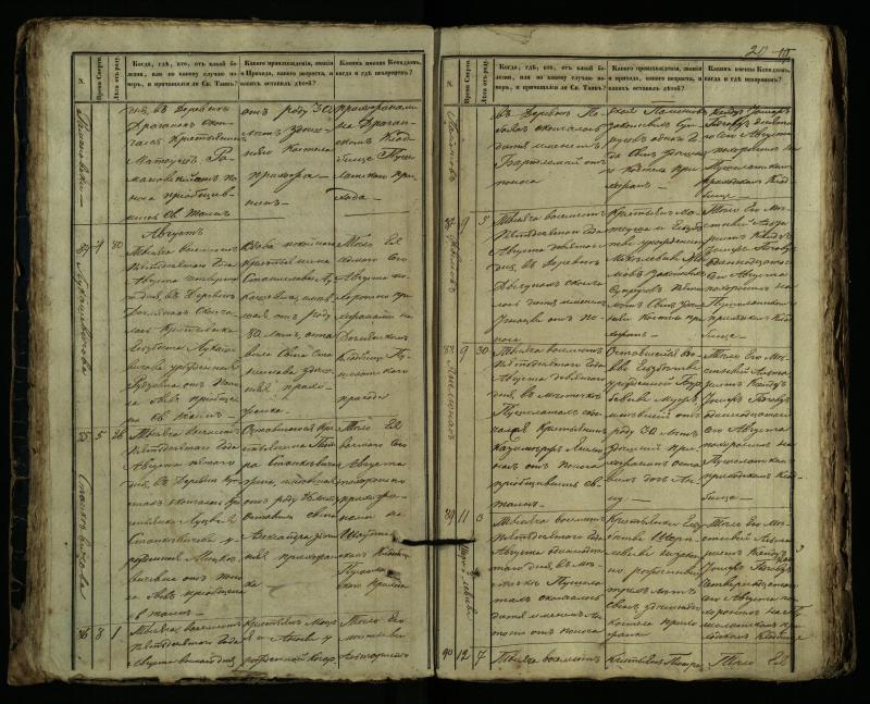 Pušaloto Romos katalikų parapijos bažnyčios 1849–1864 metų mirties metrikų knyga