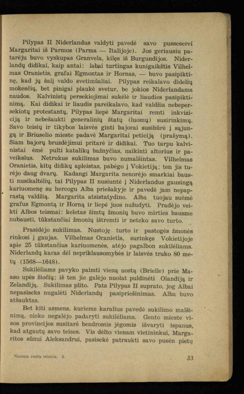 Naujųjų amžių istorija: vadovėlis vidurinėms mokykloms / K. Kliuksinas. – Kaunas: Sakalas, 1936. – 160 p.