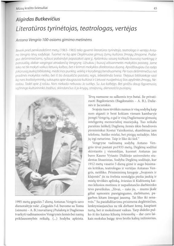 Šiaurietiški atsivėrimai : Pasvalio krašto istorijos ir kultūros žurnalas 2011, nr. 2 (31)