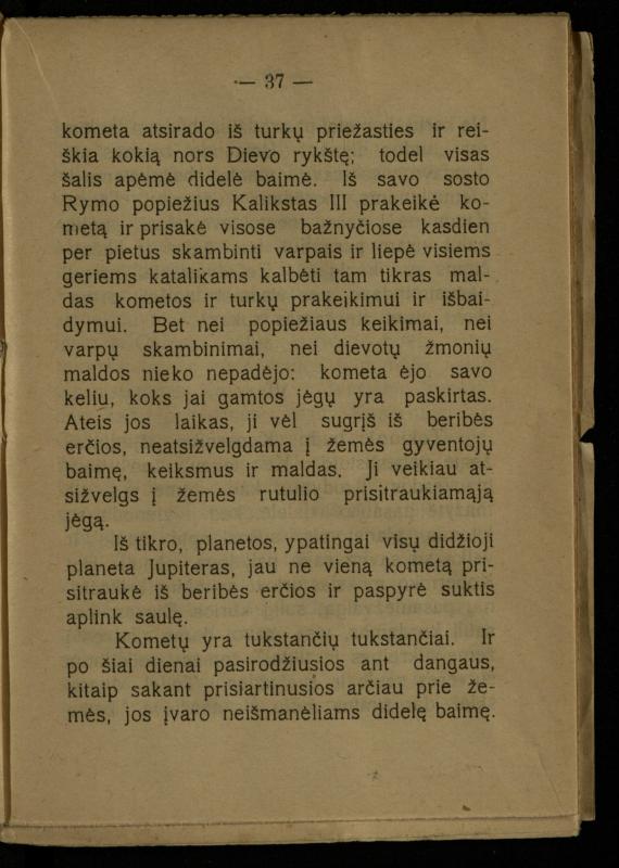 Žemė ir žmogus / med. d-ras P. Avižonis. – Antra pataisyta laida. – Voronežas: Lietuvos reikalų komisariato Kultūros ir švietimo skyrius, 1918. – 68 p.