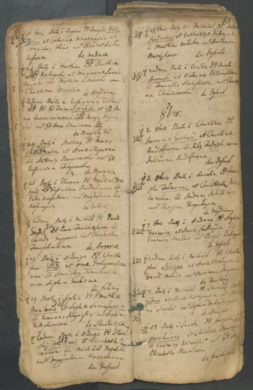 Pasvalio Romos katalikų parapijos bažnyčios 1749–1772 metų krikšto metrikų knyga