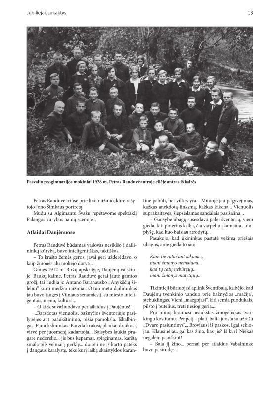 Šiaurietiški atsivėrimai : Pasvalio krašto istorijos ir kultūros žurnalas 2012, nr. 1 (32)