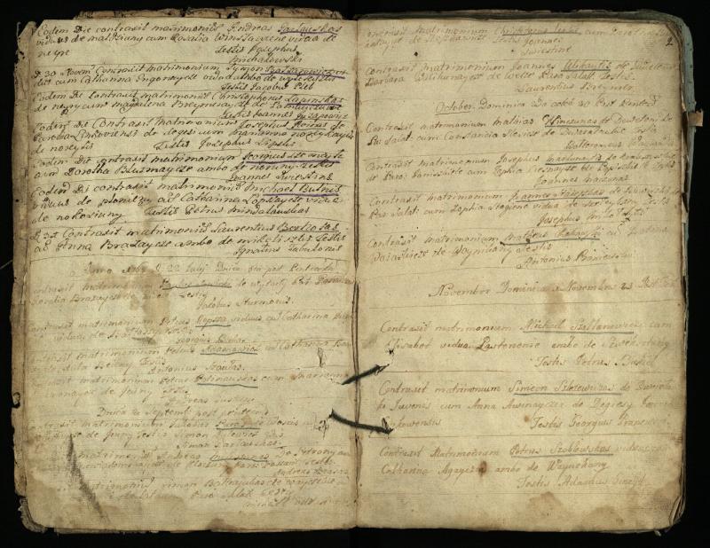 Vaškų (Konstantinavo) Romos katalikų parapijos bažnyčios 1766–1804 metų jungtuvių metrikų knyga
