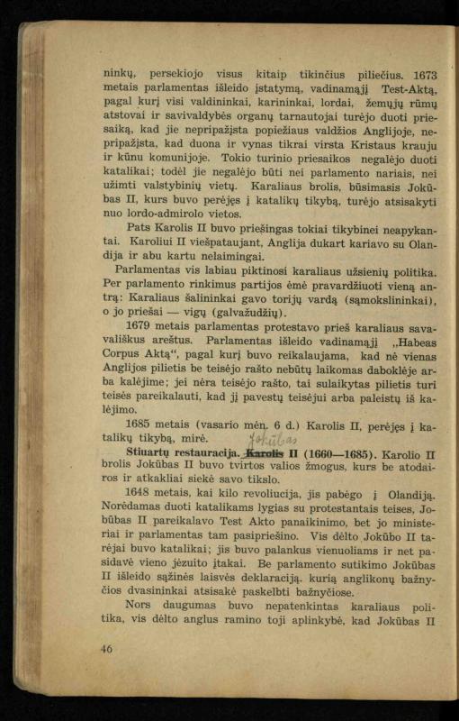 Naujųjų amžių istorija: vadovėlis vidurinėms mokykloms / K. Kliuksinas. – Kaunas: Sakalas, 1936. – 160 p.