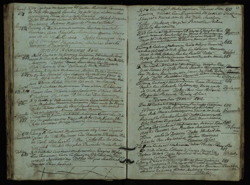 Pasvalio Romos katalikų parapijos bažnyčios 1793–1824 metų jungtuvių metrikų knyga