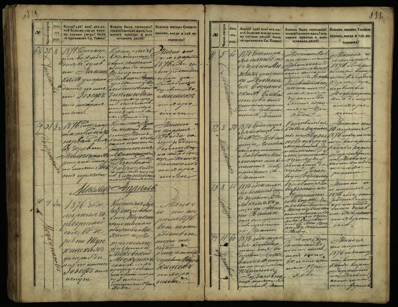 Pasvalio Romos katalikų parapijos bažnyčios 1866–1881 metų mirties metrikų knyga