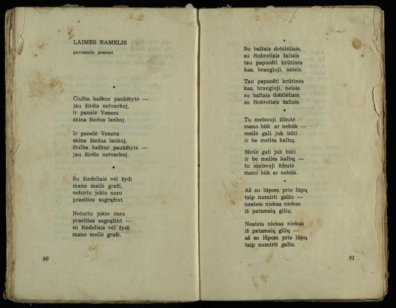 Per pasaulį keliauja žmogus : rinktinė poezija