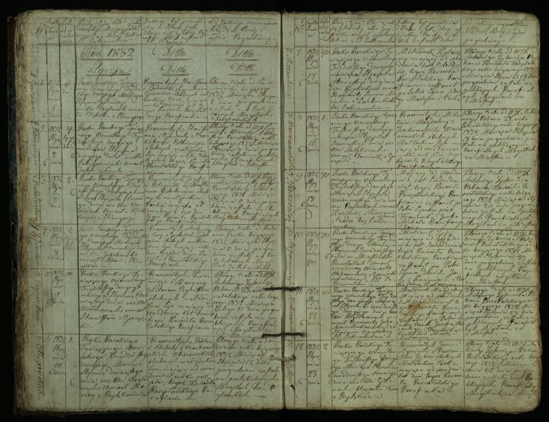 Pušaloto Romos katalikų parapijos bažnyčios 1828–1834 metų mirties metrikų knyga