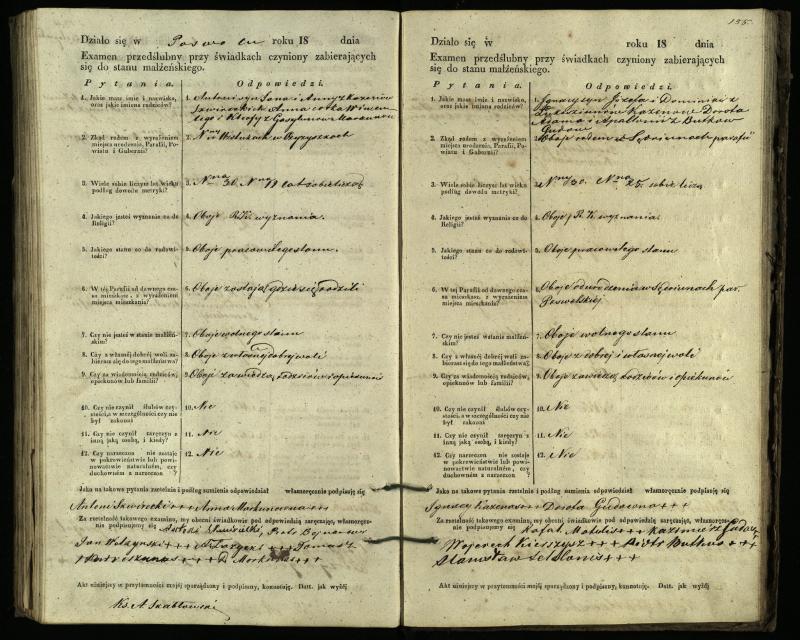 Pasvalio Romos katalikų parapijos bažnyčios 1849–1859 metų priešjungtuvinės apklausos knyga