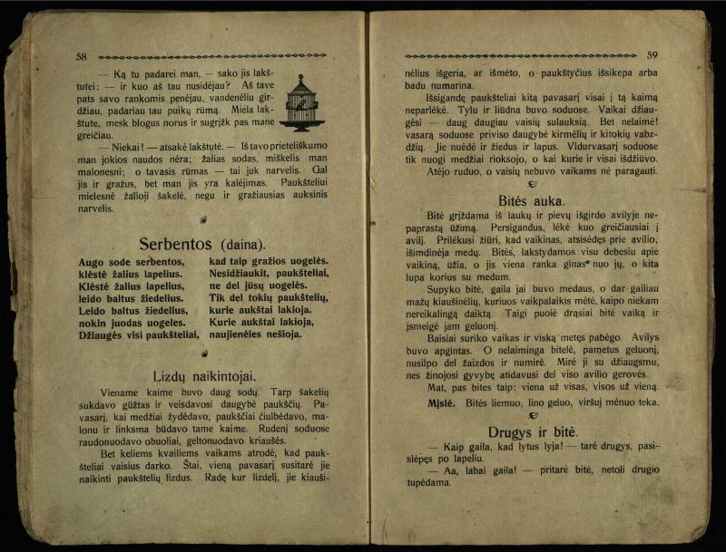 Žiburėlis : pirmos po elementoriaus knygelės skaityti