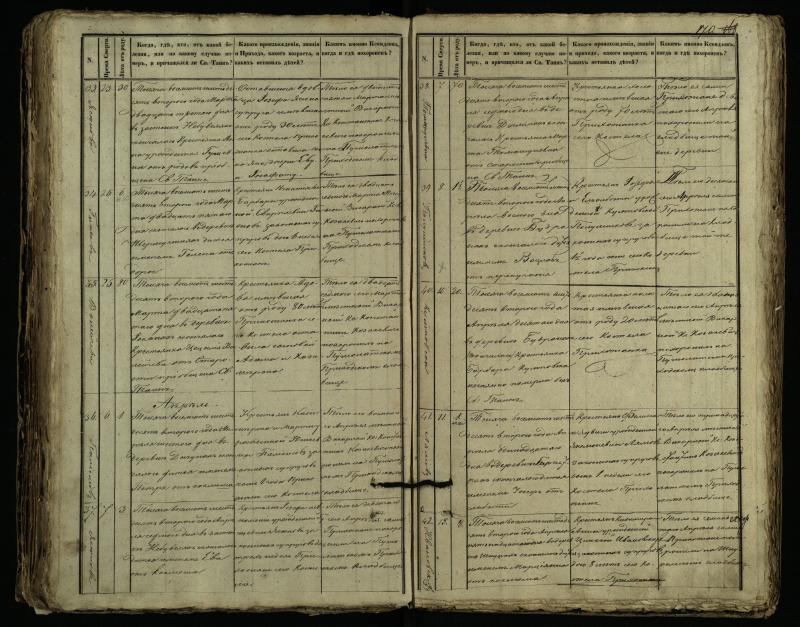 Pušaloto Romos katalikų parapijos bažnyčios 1849–1864 metų mirties metrikų knyga