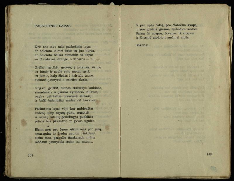 Per pasaulį keliauja žmogus : rinktinė poezija