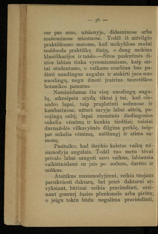 Kaip užsilaikyti pavasarį, vasarą, rudenį ir žiemą / [Otto Gotthilf Traenhart]; pagal d-rą med. L. Volbergą sutaisė d-ras A. Vileišis. – [Vilnius]: [„Vilniaus žinių“ red.], 1906 (Vilnius: „Vilniaus žinių“ sp.). – 91, [1] p.