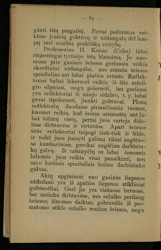 Kaip užsilaikyti pavasarį, vasarą, rudenį ir žiemą / [Otto Gotthilf Traenhart]; pagal d-rą med. L. Volbergą sutaisė d-ras A. Vileišis. – [Vilnius]: [„Vilniaus žinių“ red.], 1906 (Vilnius: „Vilniaus žinių“ sp.). – 91, [1] p.