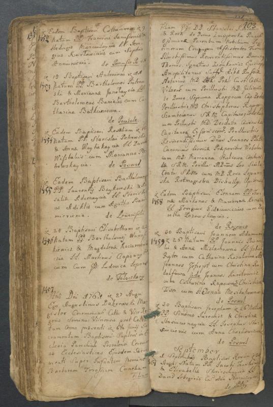 Pasvalio Romos katalikų parapijos bažnyčios 1749–1772 metų krikšto metrikų knyga