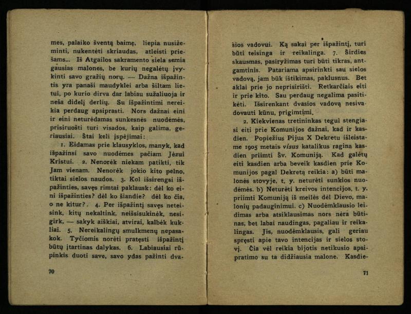 Naujas vadovėlis šv. Pranciškaus tretininkams / sustatė T. Pranciškus Bizauskas O. F. M. – 3-ias papild. ir pager. leid. – Kaunas: [s.n.], 1934. – 200 p.