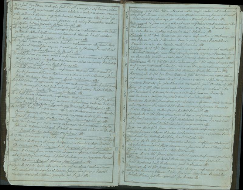 Krinčino Romos katalikų parapijos bažnyčios 1803–1826 metų jungtuvių metrikų knyga