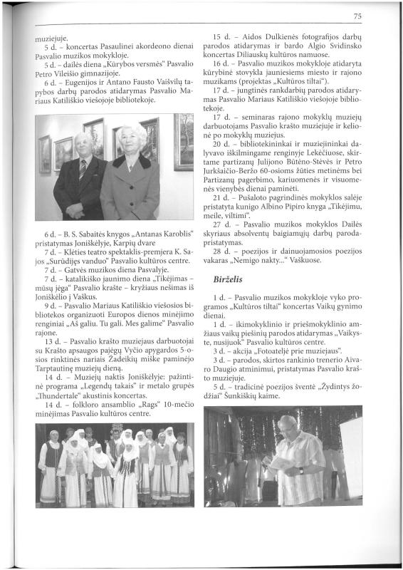 Šiaurietiški atsivėrimai : Pasvalio krašto istorijos ir kultūros žurnalas 2011, nr. 2 (31)
