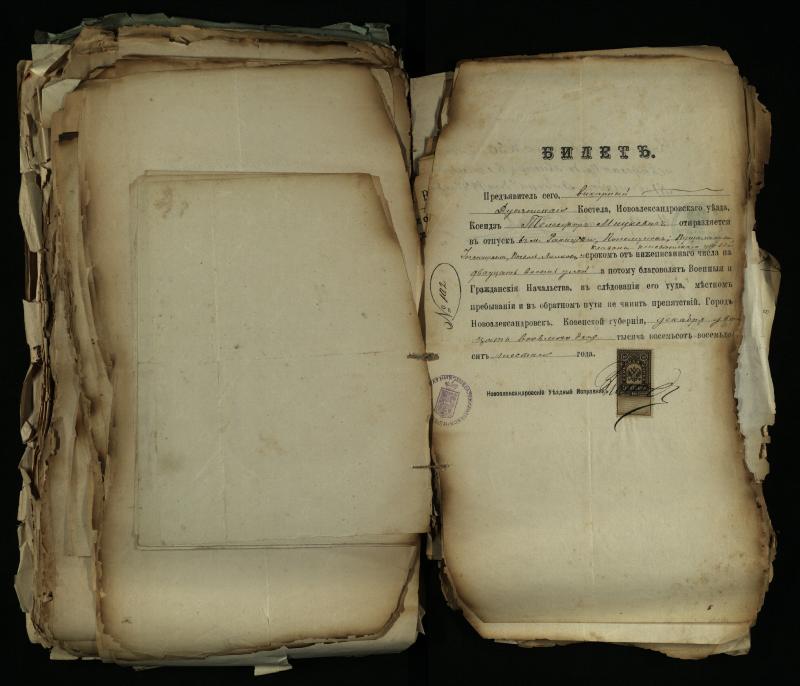 Pušaloto Romos katalikų parapijos bažnyčios 1884–1900 metų gaunamų raštų knyga