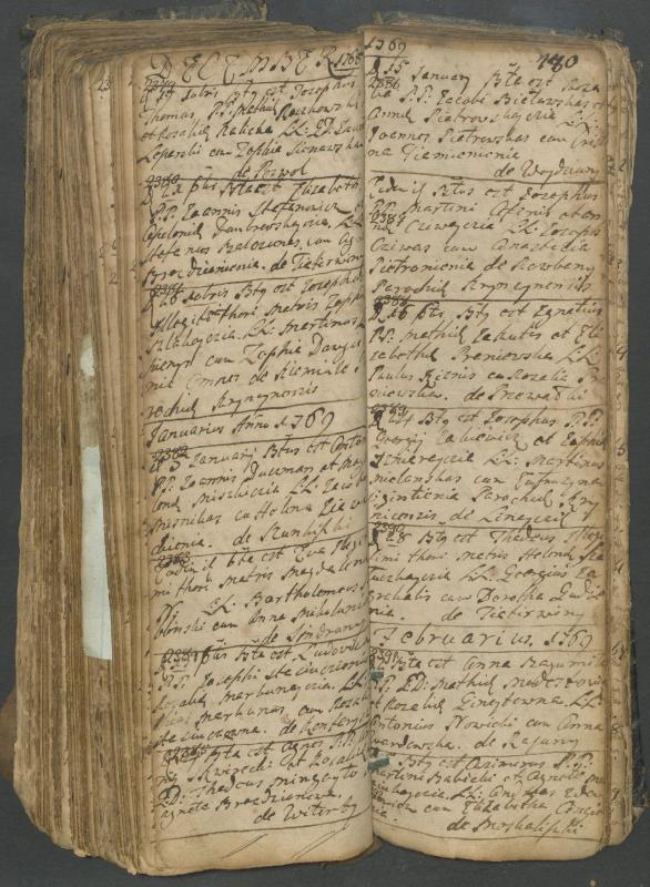 Pasvalio Romos katalikų parapijos bažnyčios 1749–1772 metų krikšto metrikų knyga
